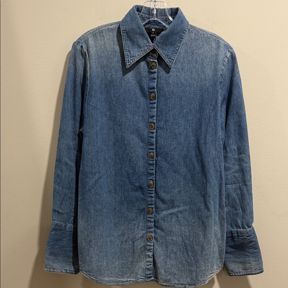 Banana Republic Indigo Denim Shirt